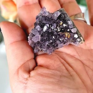 22g Natural RAW Amethyst Specimen meditation, decor chakra cleansing 🎁 boxed
